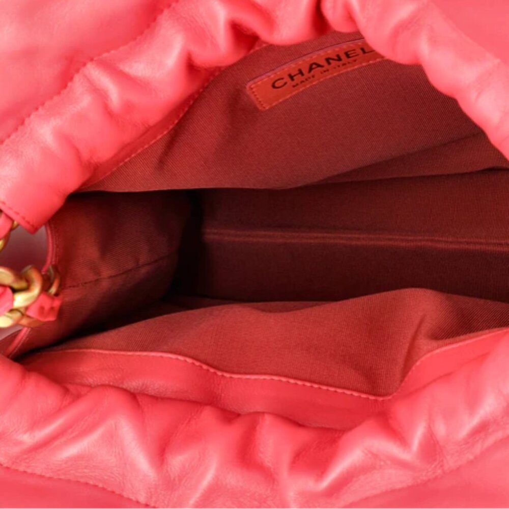 Chanel Pink Drawstring Hobo - Picture 4 of 6